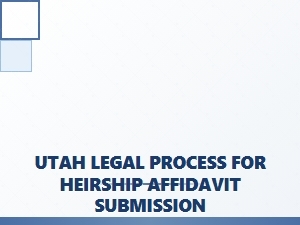 Who Can File Heirship Affidavit in Utah